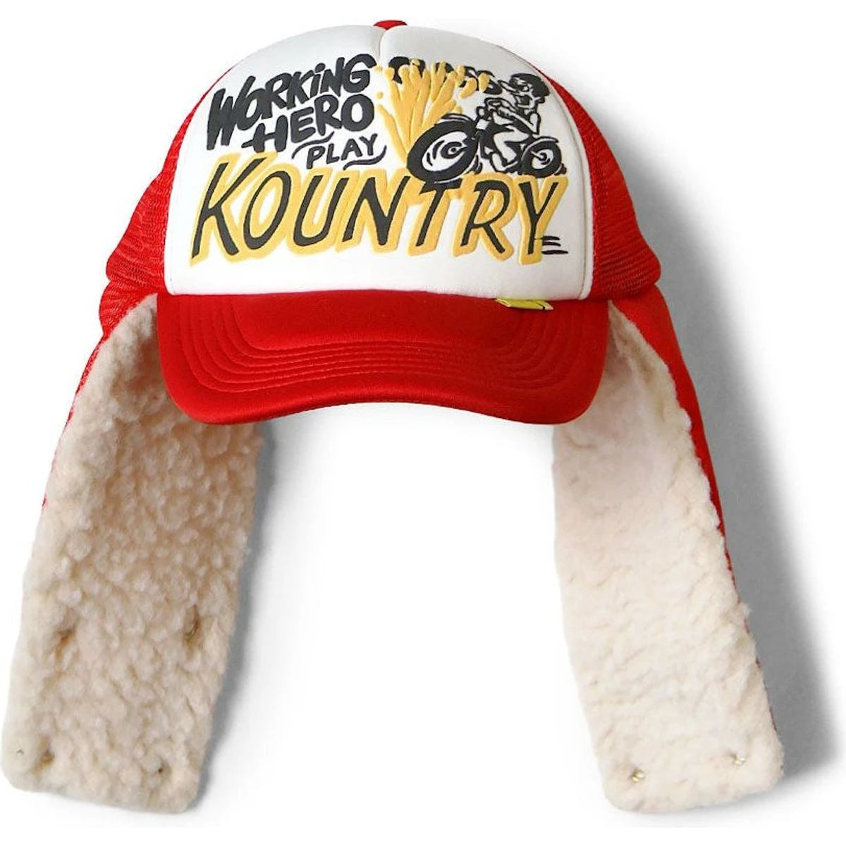 Kapital Kountry Racer Lumber Trucker Cap (Kountry Flag)