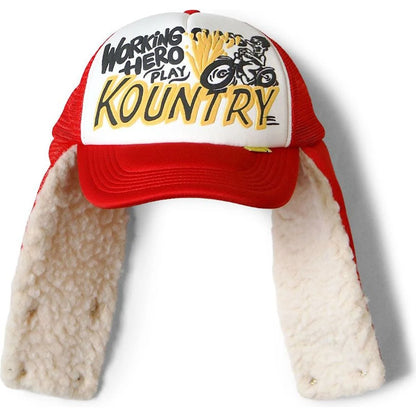 Kapital Kountry Racer Lumber Trucker Cap (Kountry Flag)