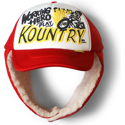 Kapital Kountry Racer Lumber Trucker Cap (Kountry Flag)