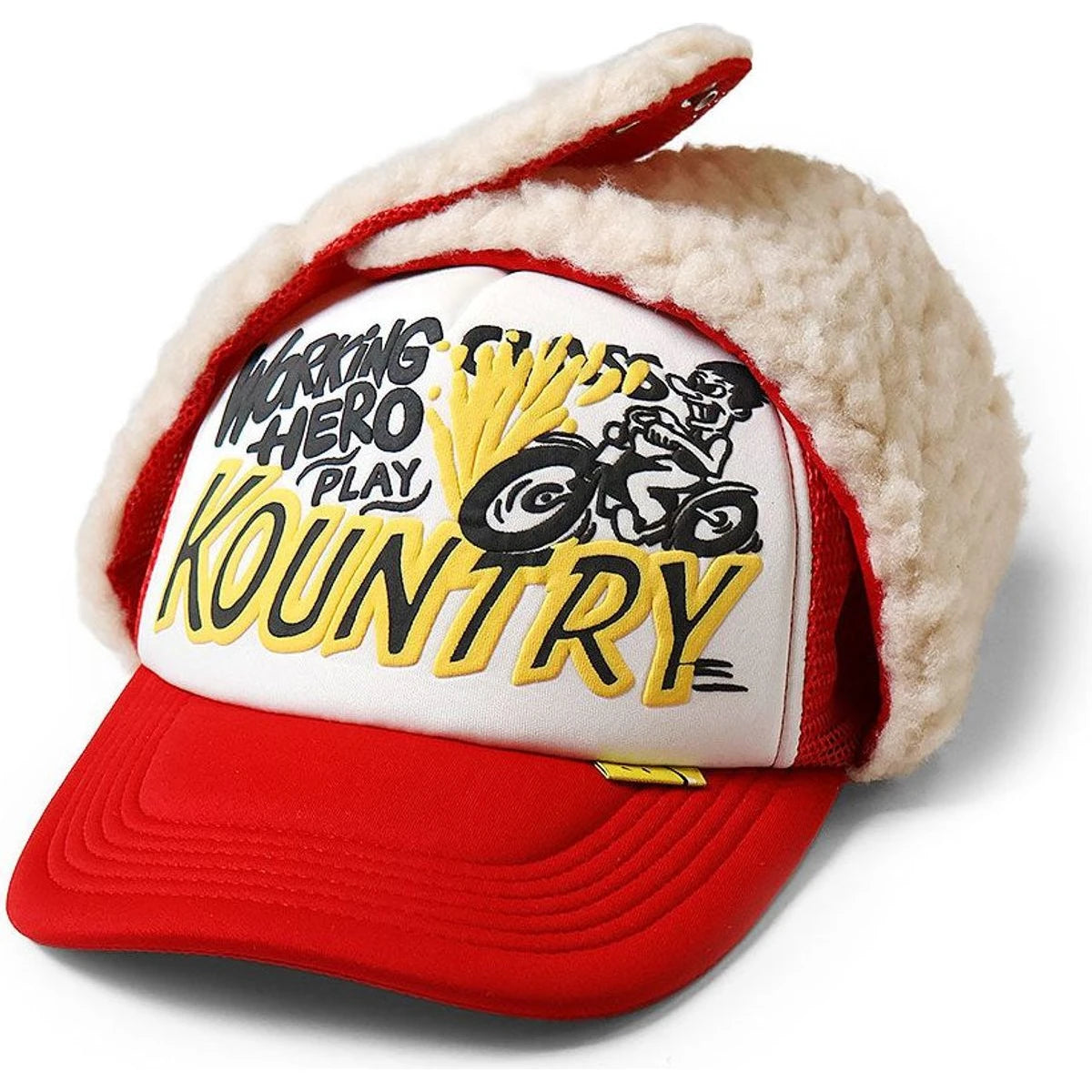 Kapital Kountry Racer Lumber Trucker Cap (Kountry Flag)