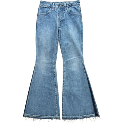 Kapital Kountry Vintage Washed Denim Super Flare Pants (2016)