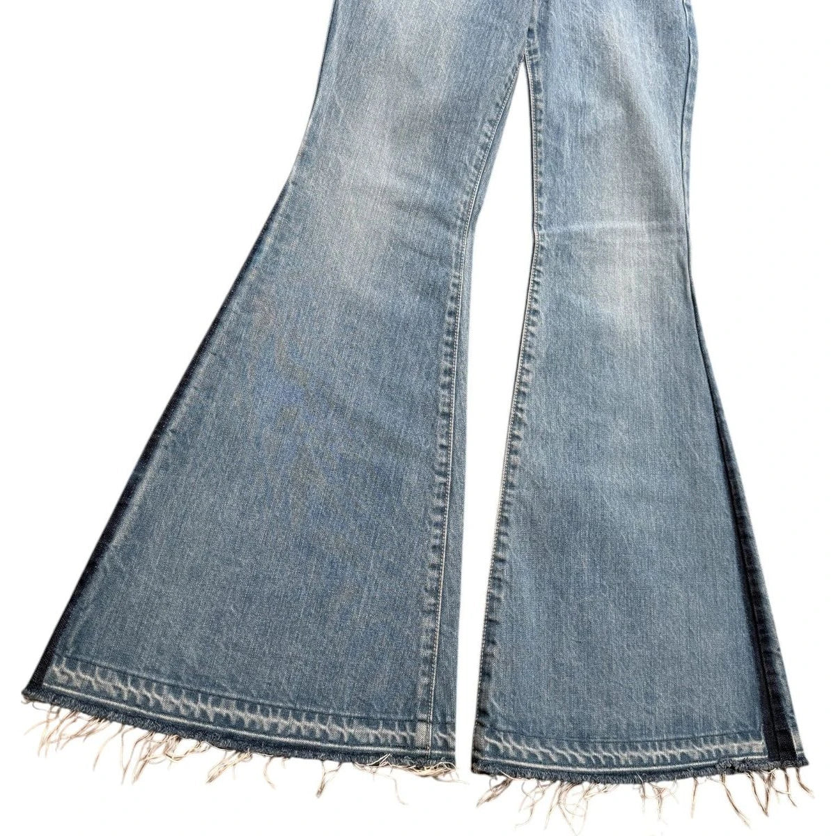 Kapital Kountry Vintage Washed Denim Super Flare Pants (2016)