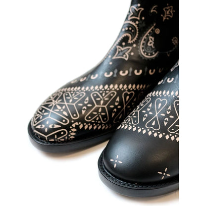 Kapital Leather Bandana Pt Navy Issued Boots