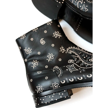 Kapital Leather Bandana Pt Navy Issued Boots