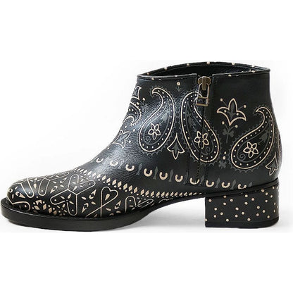 Kapital Leather Bandana Pt Short Boots