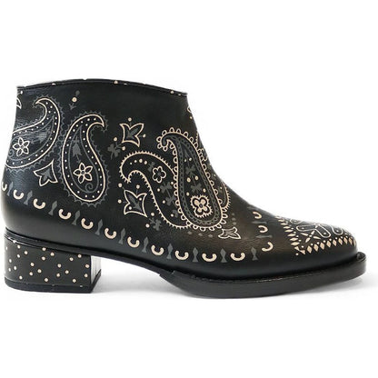 Kapital Leather Bandana Pt Short Boots