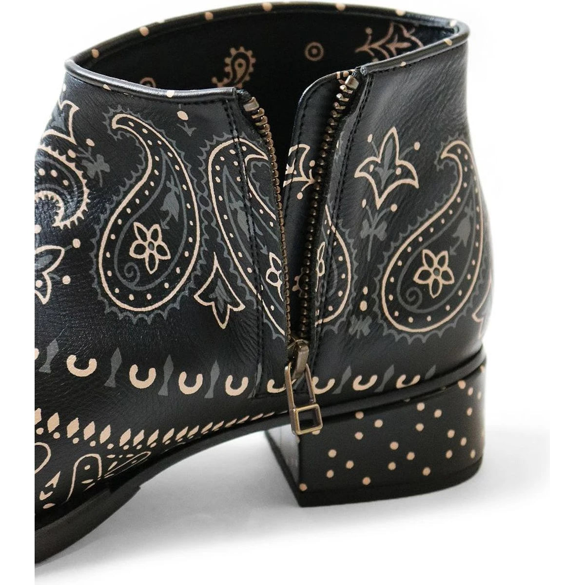 Kapital Leather Bandana Pt Short Boots