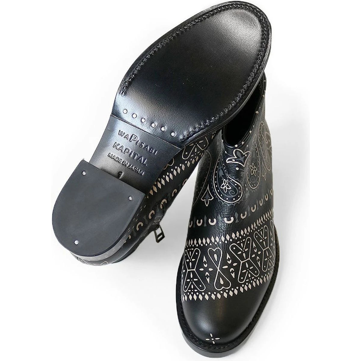 Kapital Leather Bandana Pt Short Boots