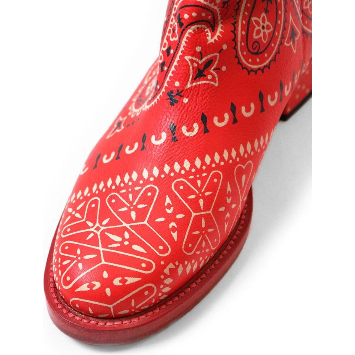 Kapital Leather Bandana Pt Short Boots