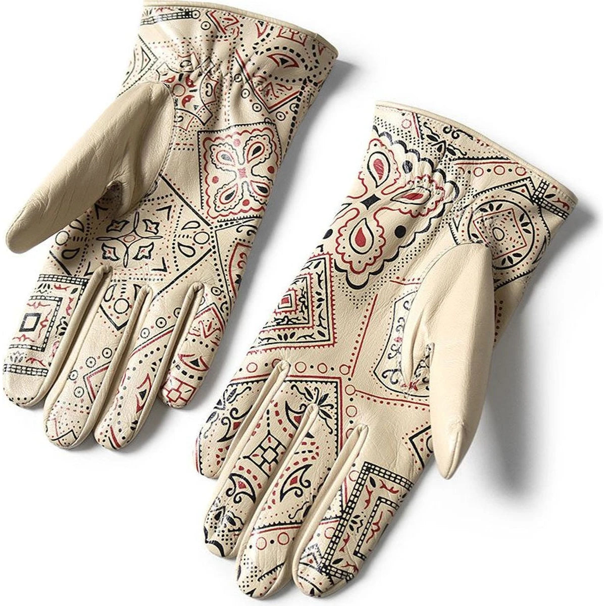 Kapital Leather Cookie Bandana Glove