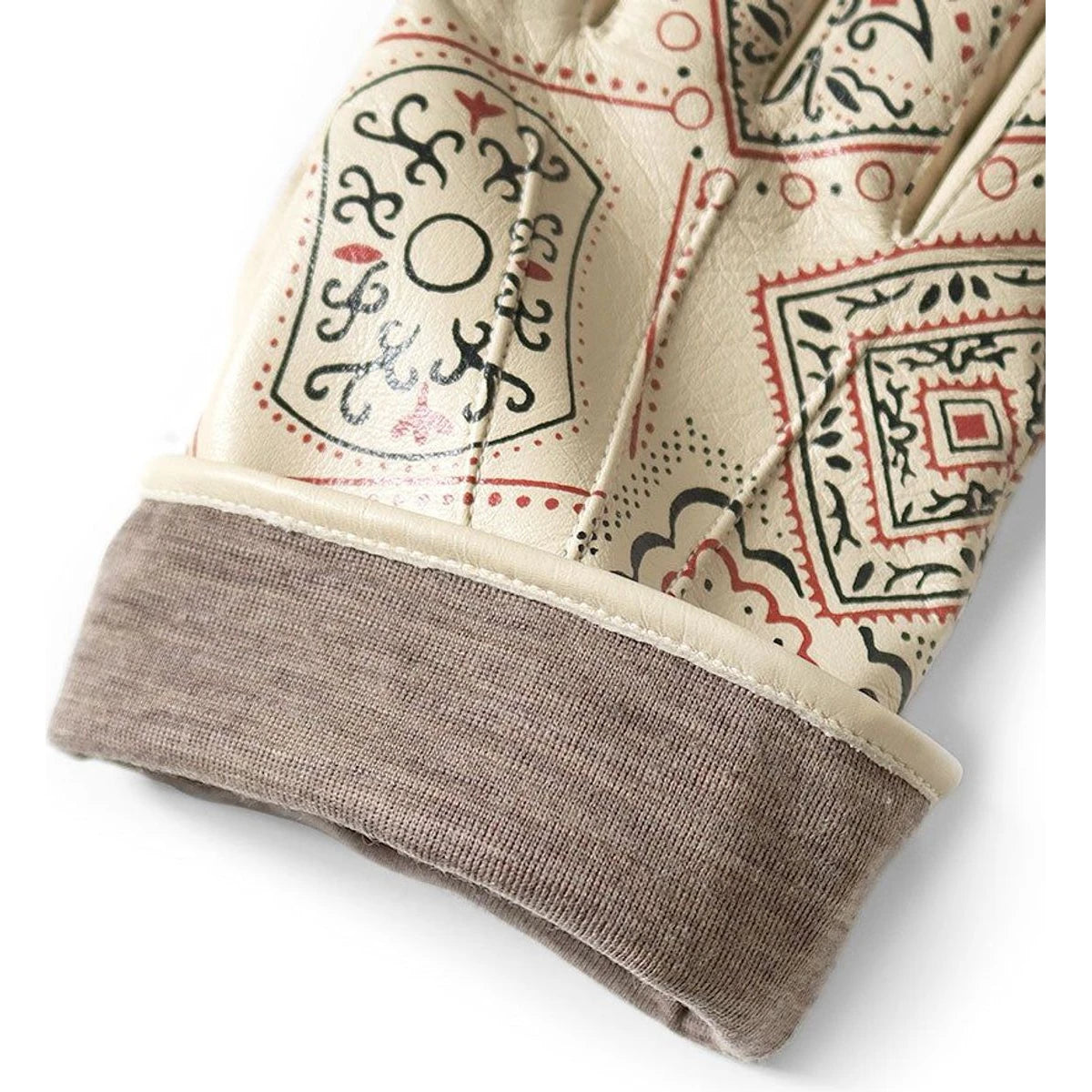 Kapital Leather Cookie Bandana Glove