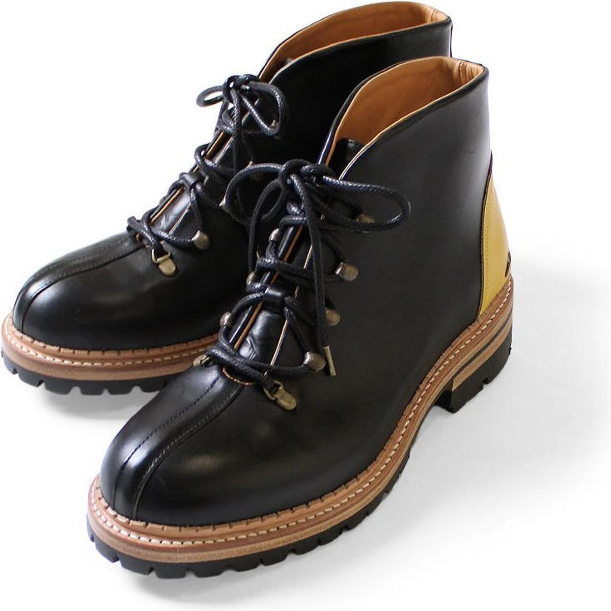 Kapital Leather Happy Heel Mountain Boots
