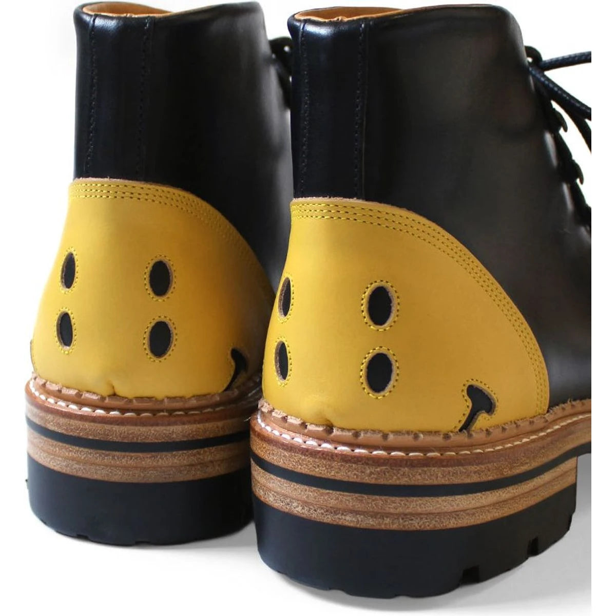 Kapital Leather Happy Heel Mountain Boots