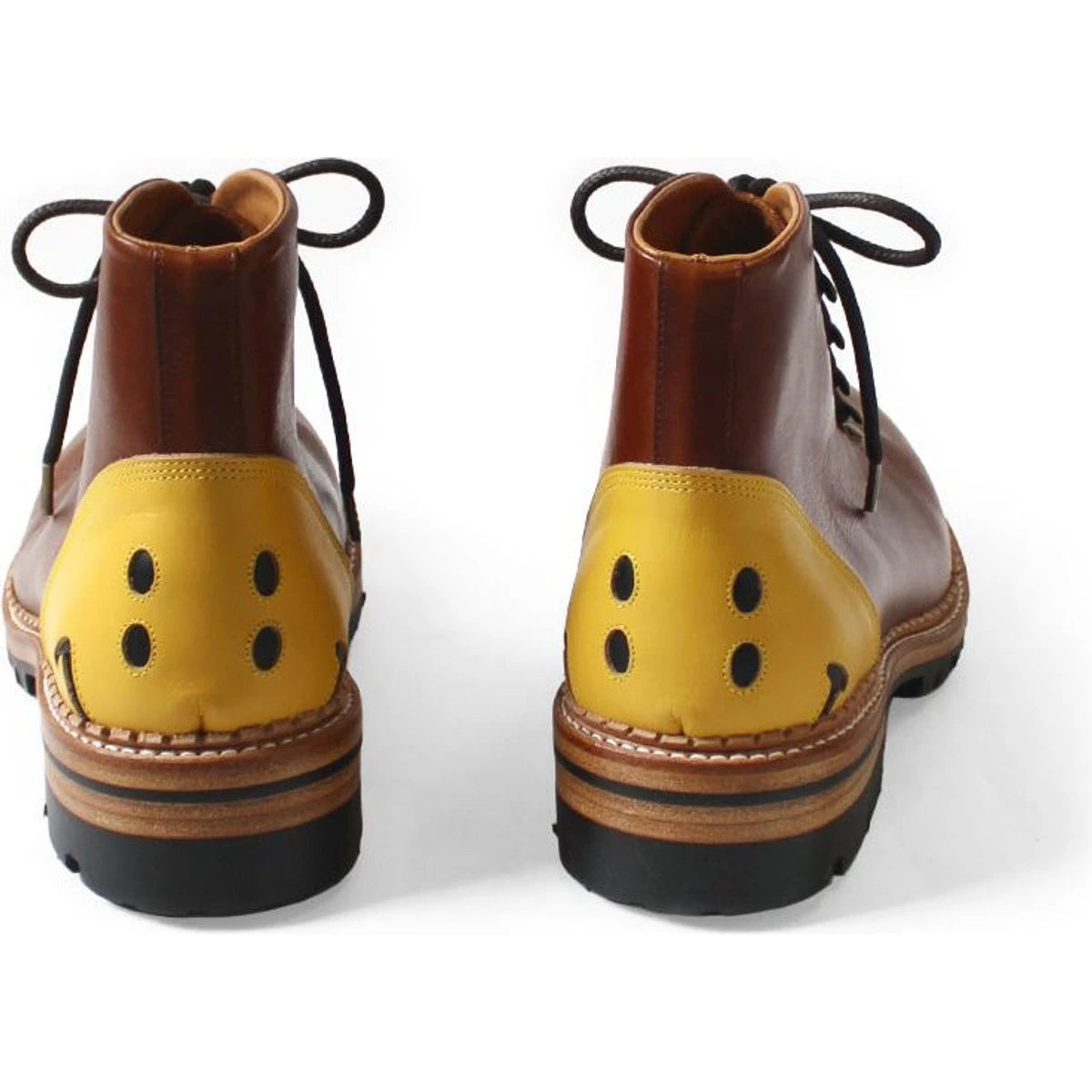 Kapital Leather Happy Heel Mountain Boots