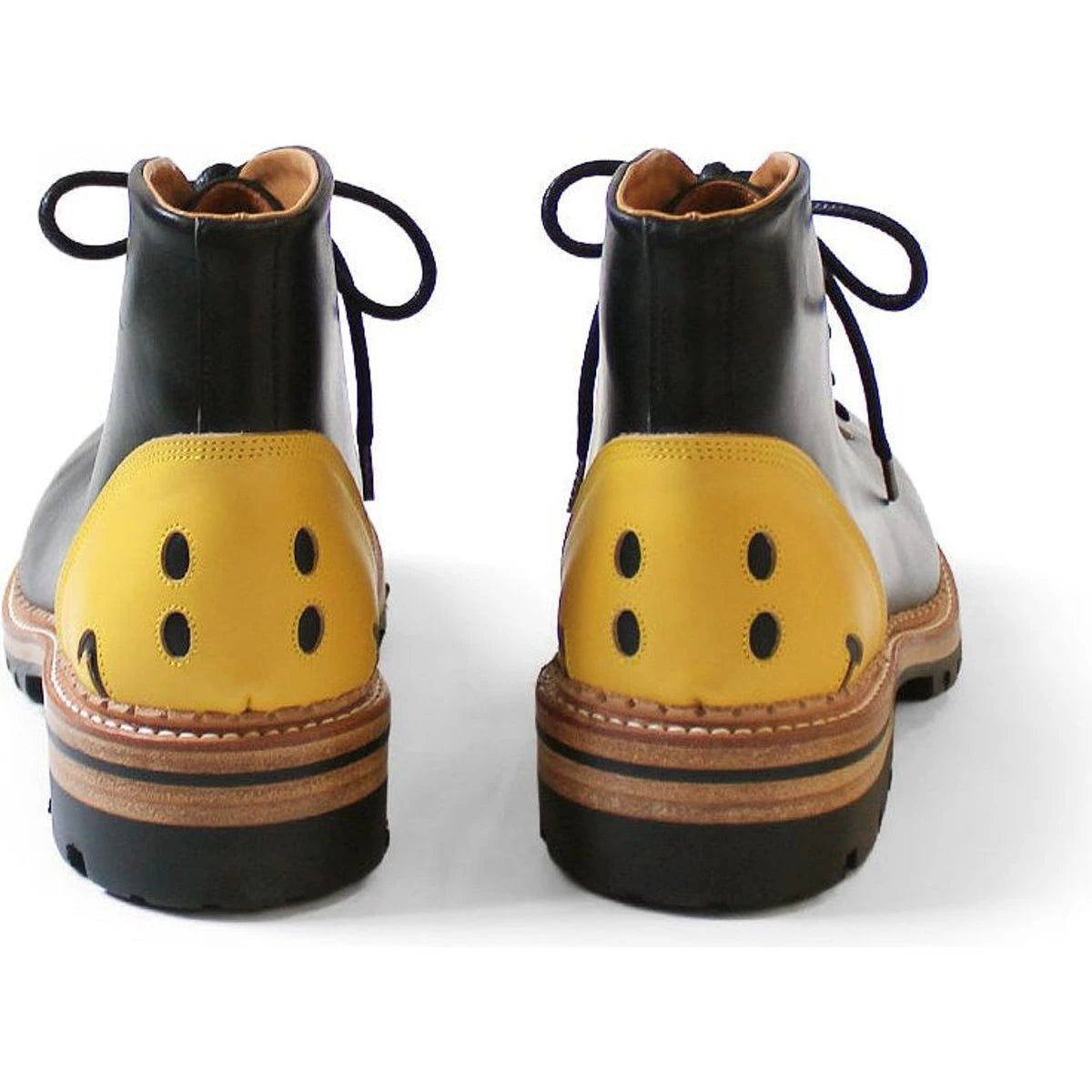 Kapital Leather Happy Heel Mountain Boots