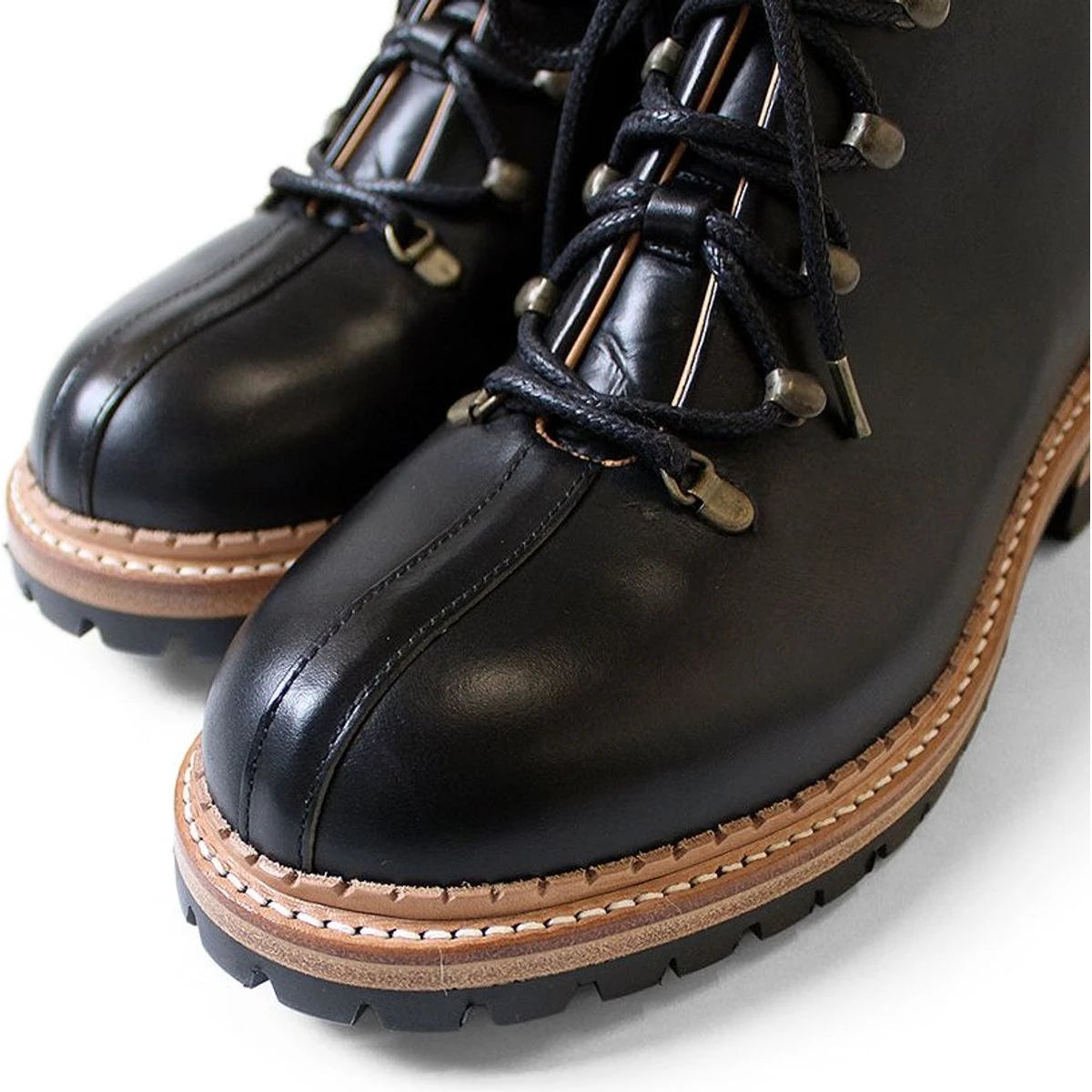 Kapital Leather Happy Heel Mountain Boots