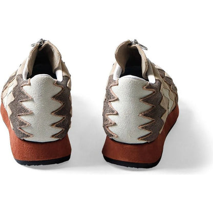 Kapital Leather Navajo Print Sparrow Sneaker