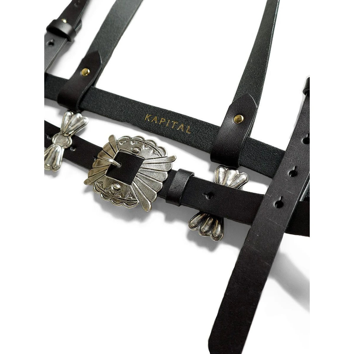Kapital Leather Pueblo Concho Harness