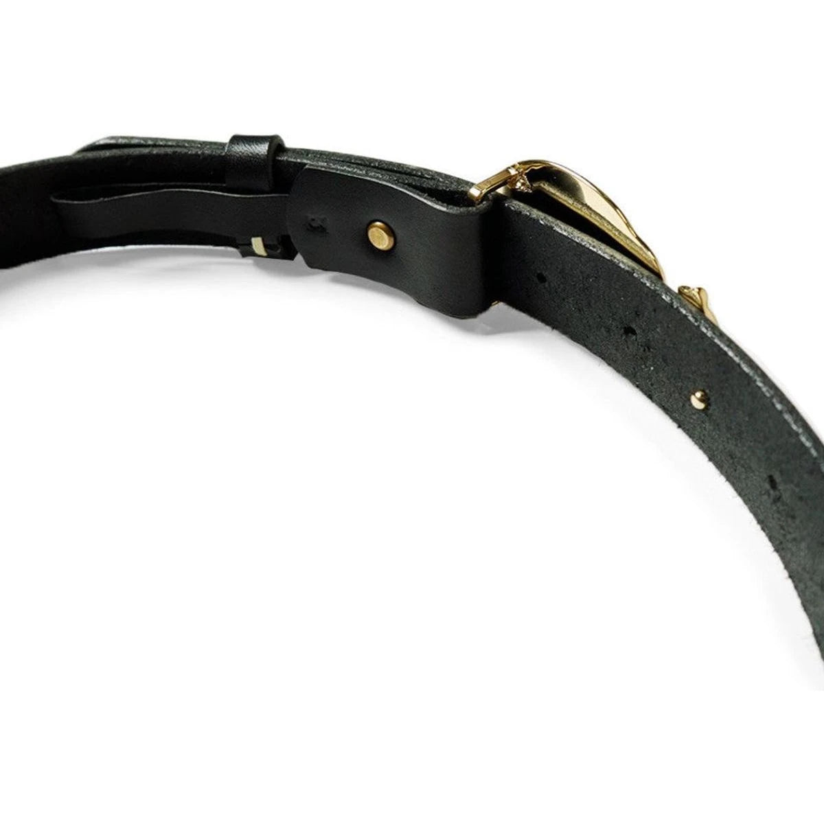 Kapital Leather Trunk Up Elephant Buckle Belt