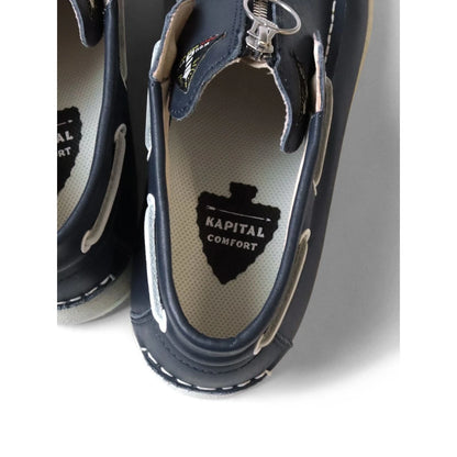 Kapital Leather Zip Deck Sneakers