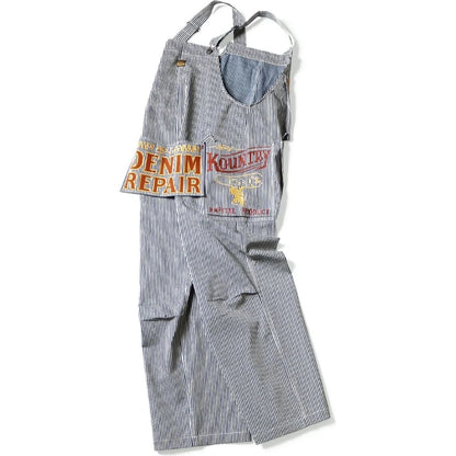 Kapital Liberty Hickory Ad Overalls