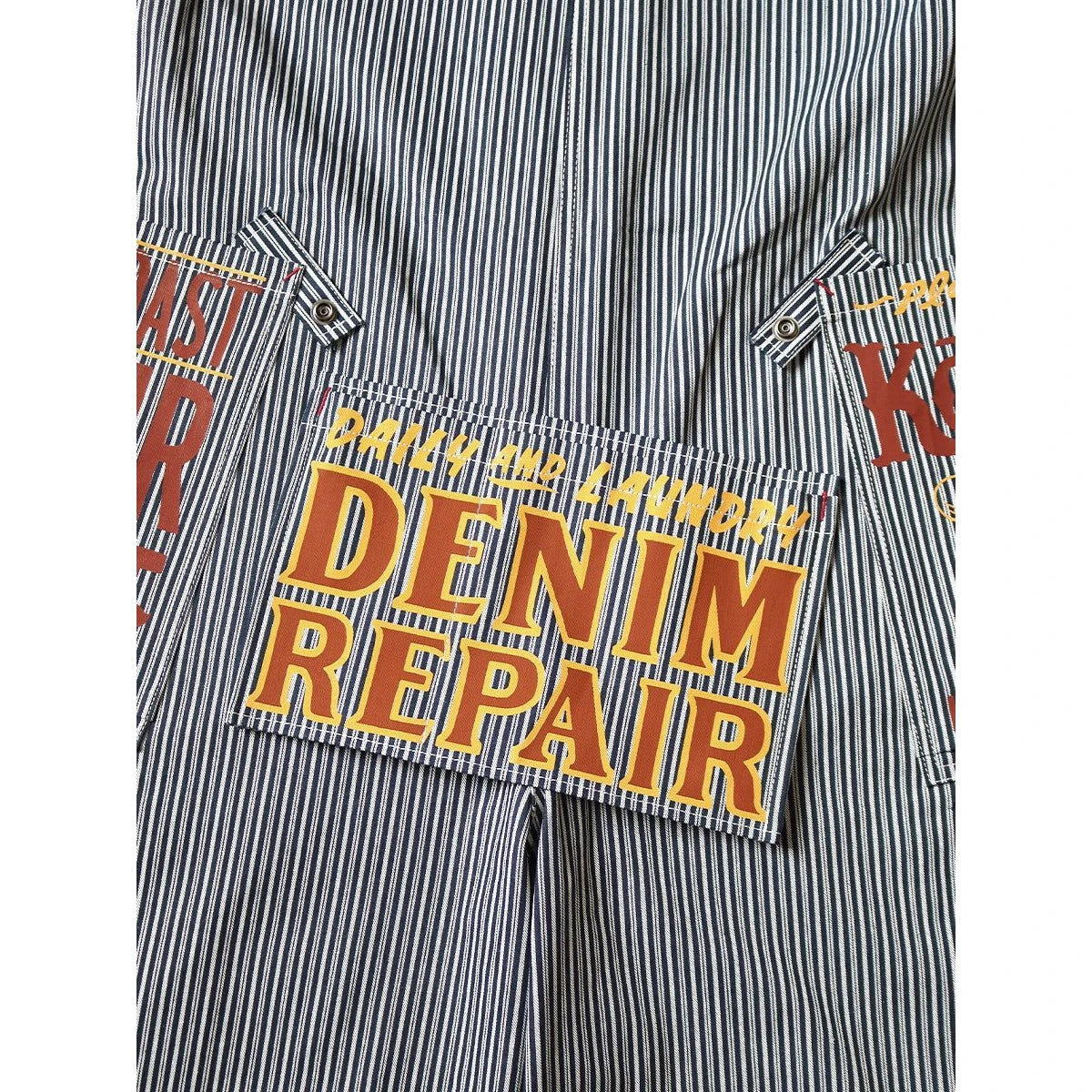 Kapital Liberty Hickory Ad Overalls
