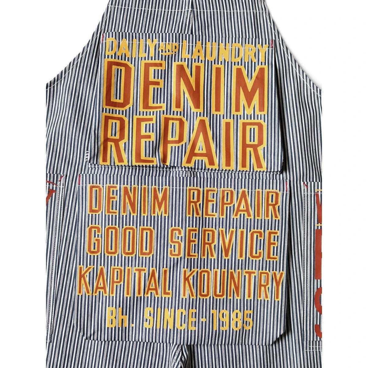 Kapital Liberty Hickory Ad Overalls