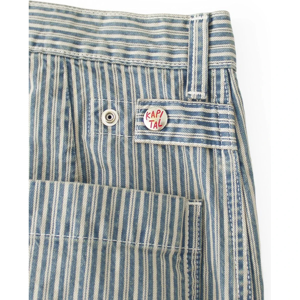 Kapital Liberty Hickory Fatigue Baggy Pants