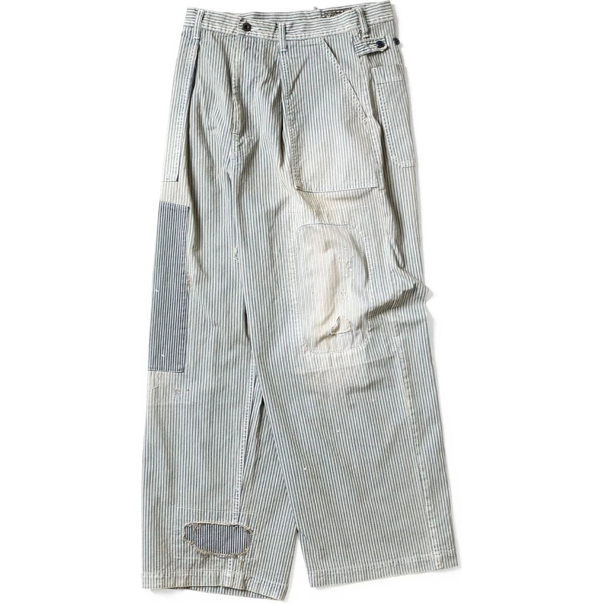 Kapital Liberty Hickory Fatigue Baggy Pants (Rushfield Remake)