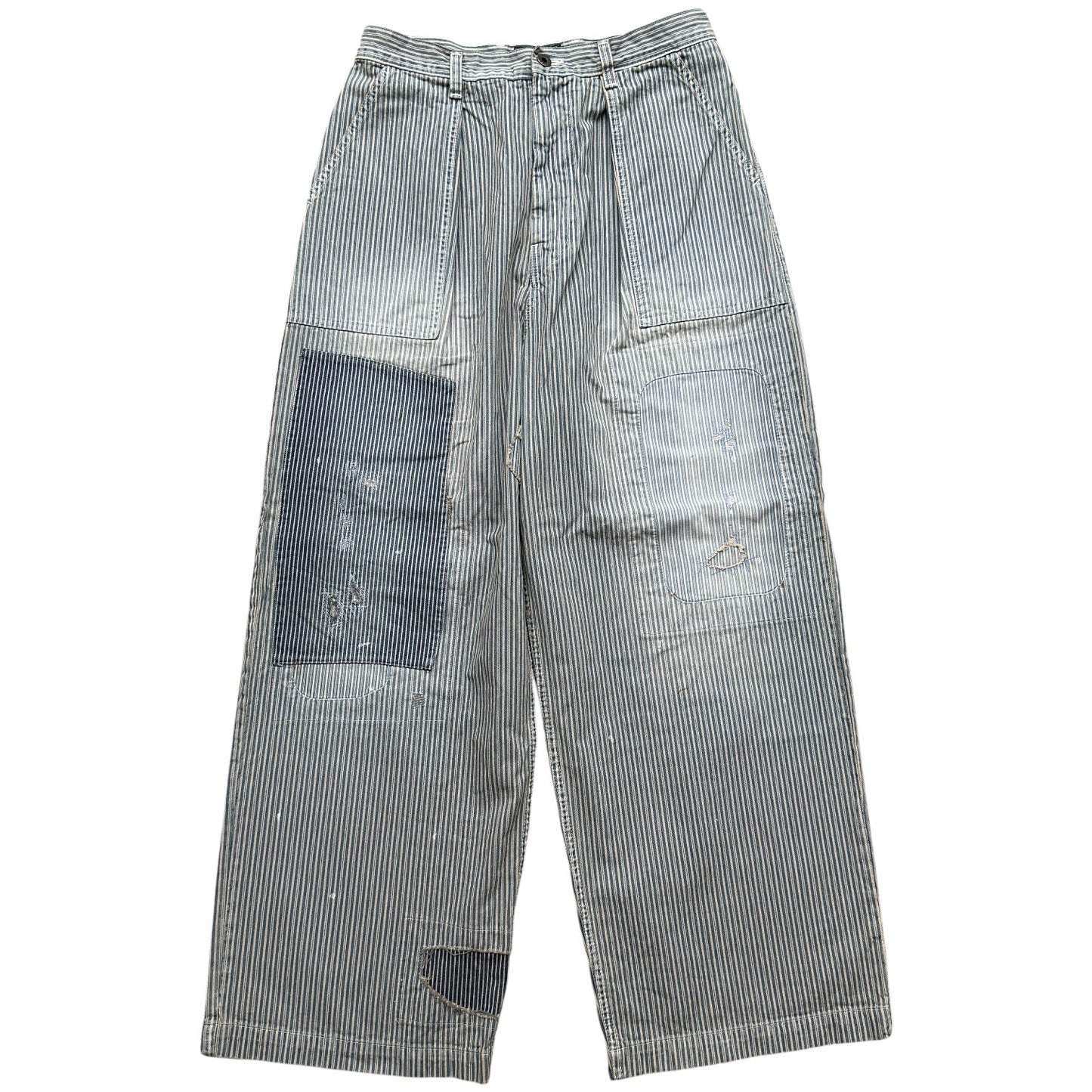 Kapital Liberty Hickory Fatigue Baggy Pants (Rushfield Remake)