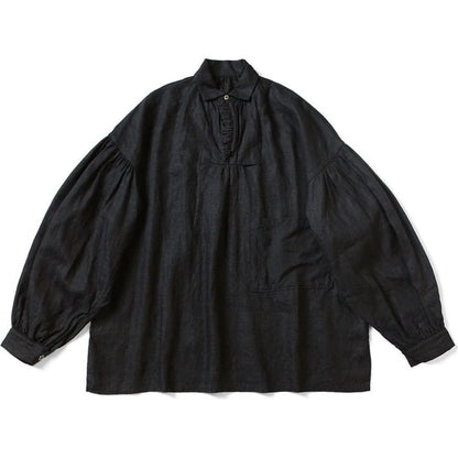 Kapital Linen Canvas Frill Gypsy Blouse