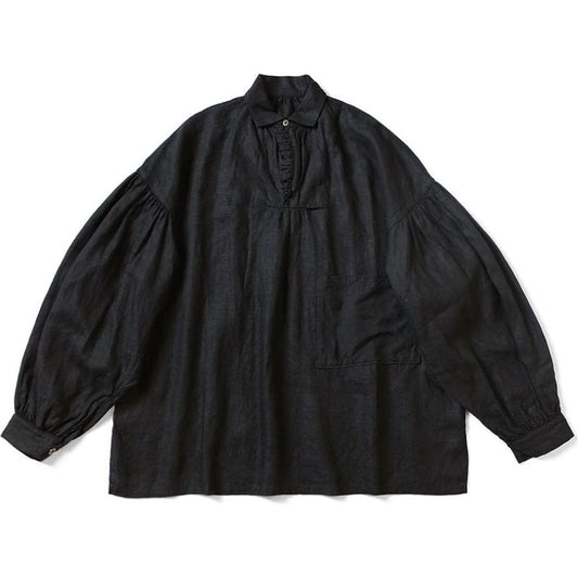 Kapital Linen Canvas Frill Gypsy Blouse