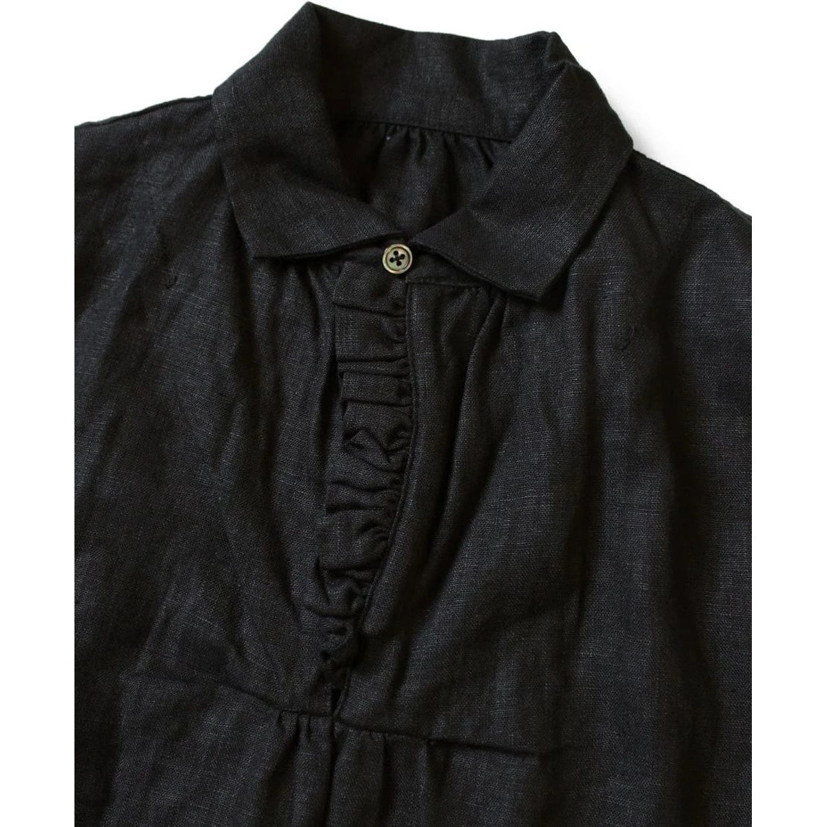 Kapital Linen Canvas Frill Gypsy Blouse