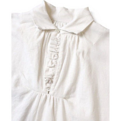 Kapital Linen Canvas Frill Gypsy Blouse
