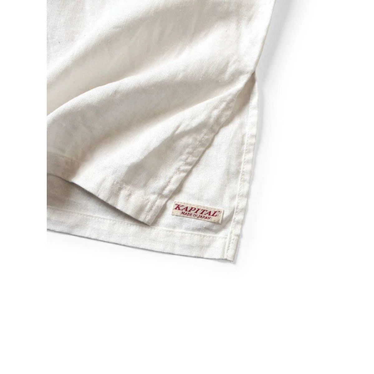 Kapital Linen Canvas Frill Gypsy Blouse
