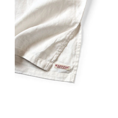 Kapital Linen Canvas Frill Gypsy Blouse