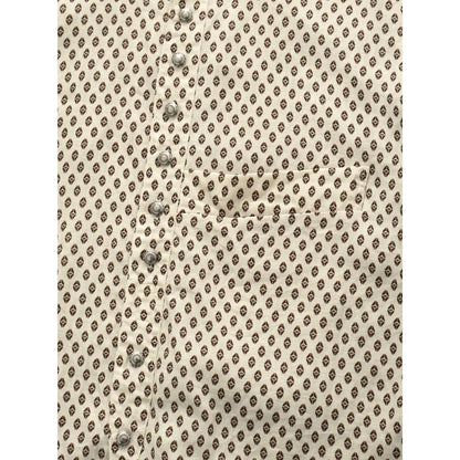 Kapital Linen Chima Pattern Stand Penny Shirt