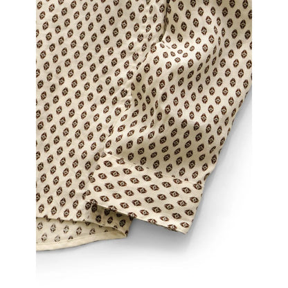 Kapital Linen Chima Pattern Stand Penny Shirt