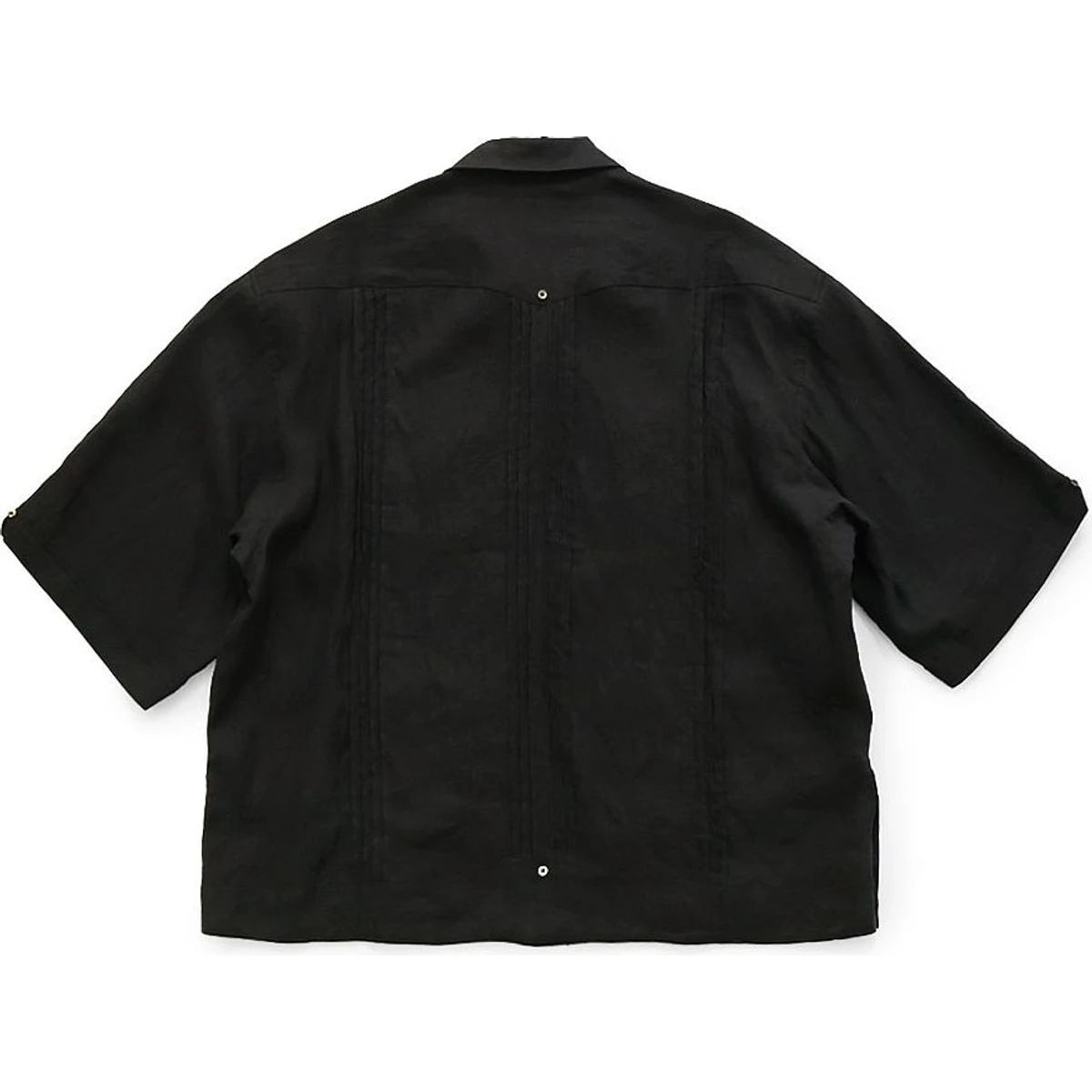 Kapital Linen Drawn Threadwork Lax Cuban Shirt