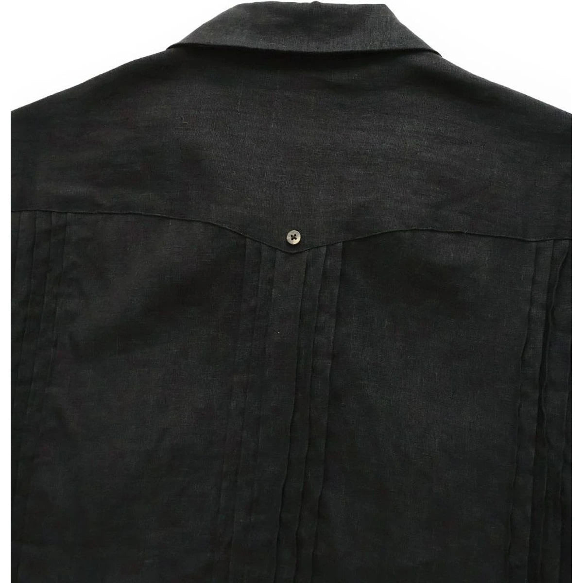 Kapital Linen Drawn Threadwork Lax Cuban Shirt
