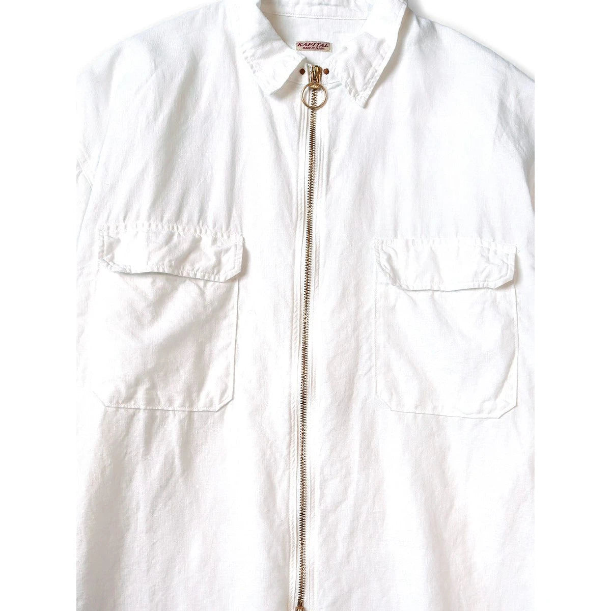 Kapital Linen Drizzler Work Shirt