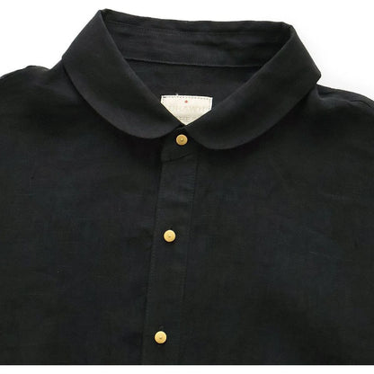 Kapital Linen Drawn Thread Work A Cappella Blouse