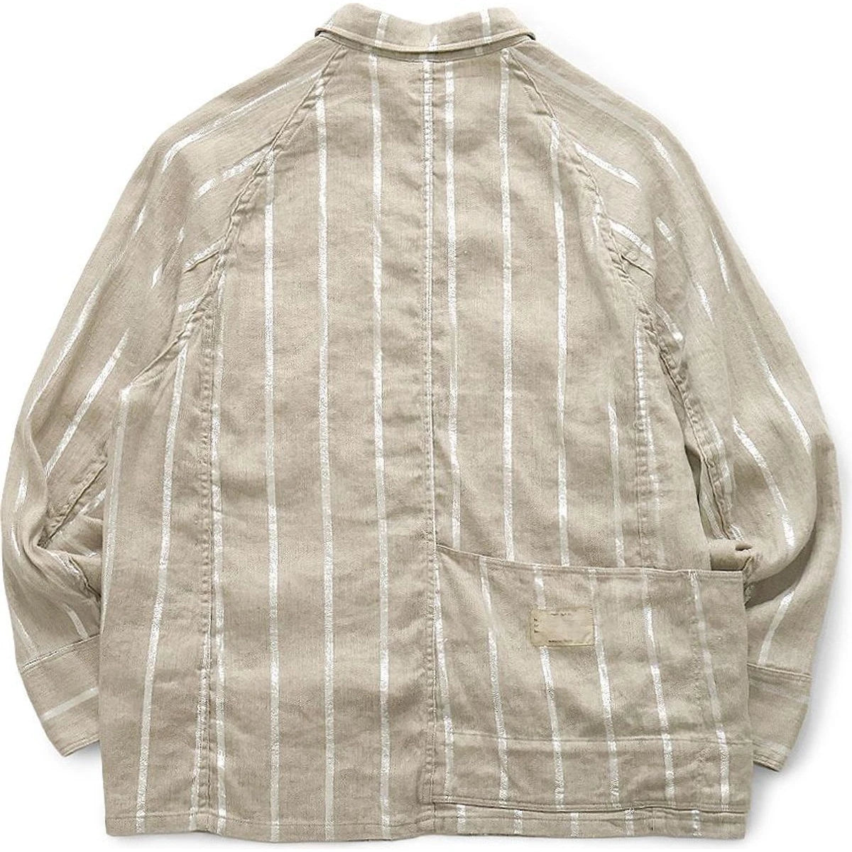 Kapital Linen Glitter Phillies Stripe Cactus Coverall