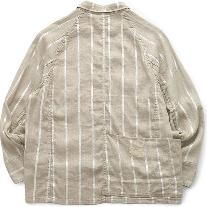 Kapital Linen Glitter Phillies Stripe Cactus Coverall