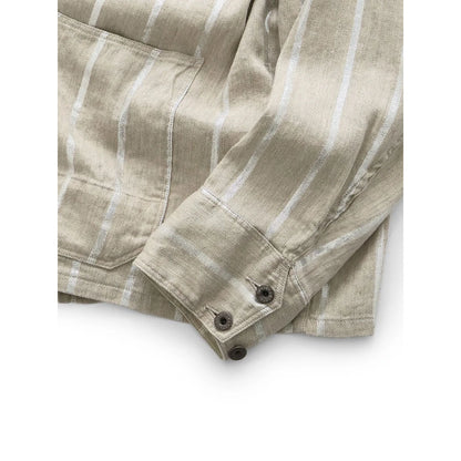 Kapital Linen Glitter Phillies Stripe Cactus Coverall