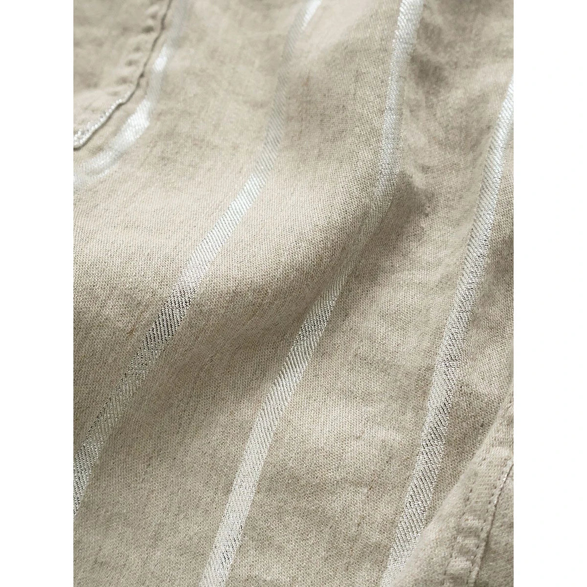 Kapital Linen Glitter Phillies Stripe Cactus Coverall