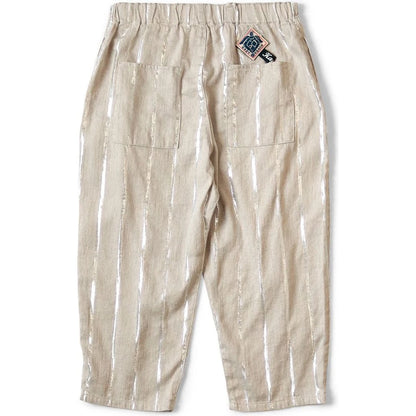 Kapital Linen Glitter Fillies Stripe Easy Beach Go Pants