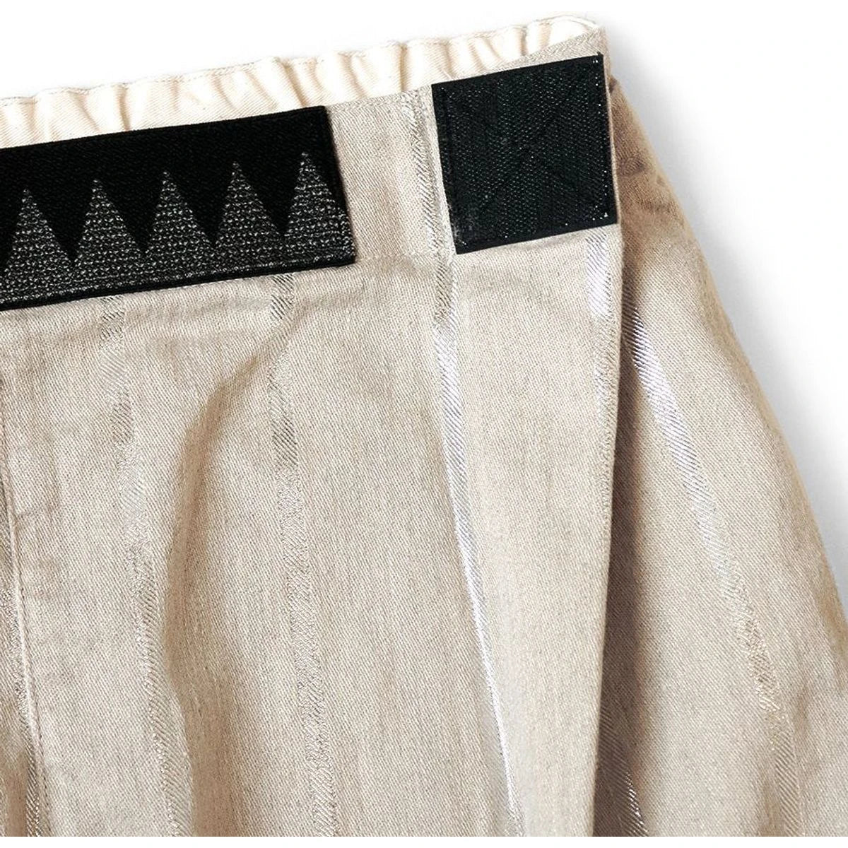 Kapital Linen Glitter Fillies Stripe Easy Beach Go Pants