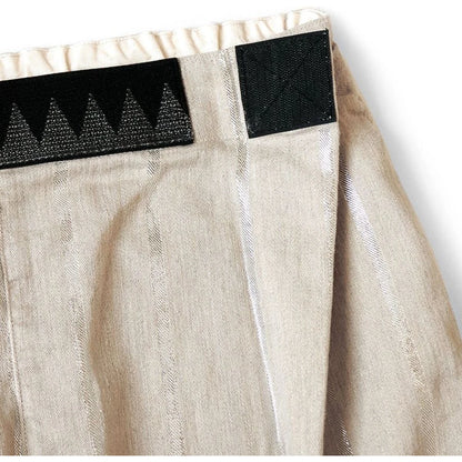 Kapital Linen Glitter Fillies Stripe Easy Beach Go Pants