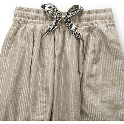 Kapital Linen Glitter Phillies Striped Sullel Easy Pants
